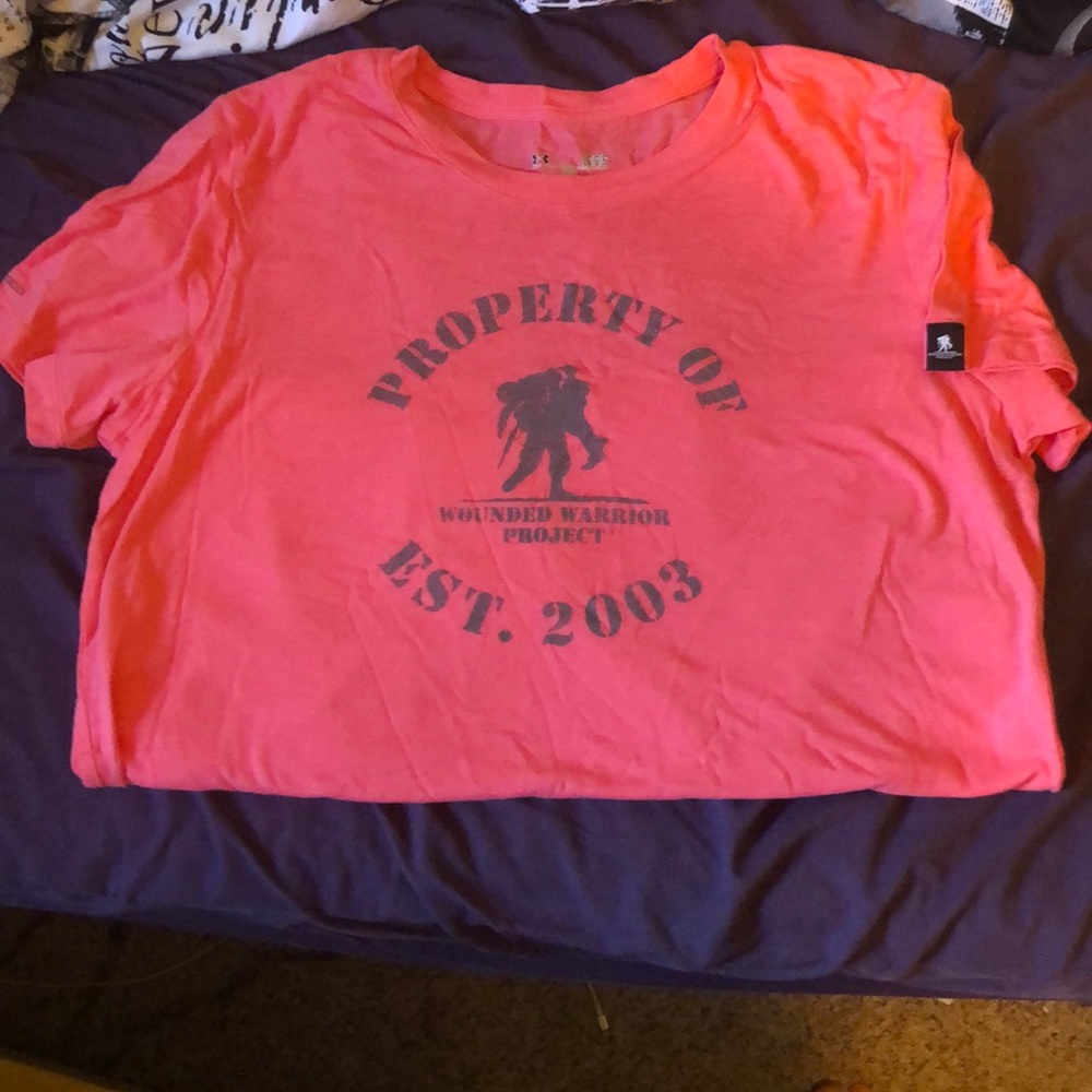 Under Amrour Wounded Warrior T
